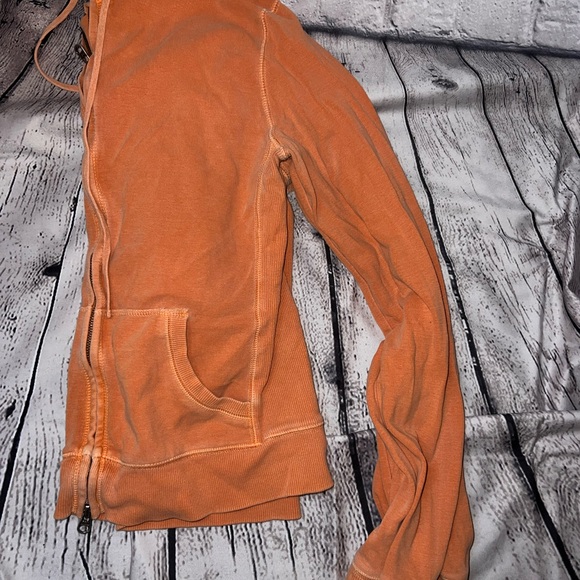 Orange Zip-Up Hoodie - Picture 5 of 5